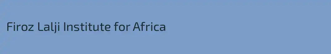 Firoz Lalji Institute for Africa